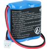 vhbw Batteria per Visonic Next CAM 1350mAh 6V