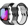 Smartee Duo Pro - Smartwatch Smartwatch Con GPS, Schermo AMOLED Da 1,78", True W