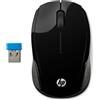 HP 200 mouse Ambidestro RF Wireless Ottico 1000 DPI