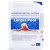Limpia Pool ANTIALGHE 4 AZIONI Alghicida Sistemico Azzurrante Piscine 5/25 KG