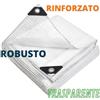 Telo occhiellato impermeabile 2x3 Telone copritutto pesante bianco trasparente