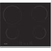 Candy Piano cottura elettrico 4 zone Ch64Xb Black (60cm) classe Vetroceramica