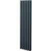 MONSTERSHOP Radiatore a colonna ovale - 1600mm x 360mm - Grigio Antracite