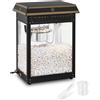 Royal Catering Macchina Per Pop Corn Professionale Nera E Dorata 1500 W 5 kg/h Con Accessori