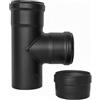 DK RACCORDO A T 90° FFM PELLET SMALTATO Diam. 100