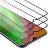 Cadorabo 3x Vetro temperato Pellicola per Samsung Galaxy A80 / A90 4G Proteggi schermo
