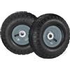 Does not apply 2X Ruote per Carrello 4.1/3.5-4, Gomme Di Scorta Carriola, ASSE 16 Mm, Fino 136