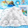 GUHAOOL Sfere Filtranti per Piscina 1500g, Palline per Pompe Filtranti Ø 4Cm Circa