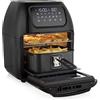 Tristar Friggitrice ad Aria Digitale Forno, 10 Litri, 1800 W, Cestello friggitri