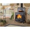 La Nordica Extraflame STUFA A LEGNA LA NORDICA + EXTRAFLAME "ISOTTA EVO" PIASTRA CON CERCHI NERO 11...
