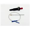 Accenditore piezoelettrico generatore di scintille per for facile installazione