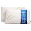 Baldiflex Emporio Coppia di Cuscini Saponetta Memory Foam Aloe Vera Altezza 11 cm Soffice