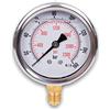 Dpm tapes Manometro glicerina attacco radiale, in acciaio inox IP65 63 mm con connettore d