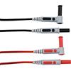 Chauvin Arnoux - Cavi di Misura con Connettore Dritto e Ad Angolo Retto da 4 mm, in Silicone, 1,5 M