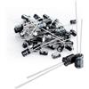 Innfeeltech 50 Pz condensatore elettrolitico 1uF 16V alluminio radiale condensatori elettrol