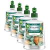 Airwick Air Wick Active Fresh Deodorante per Ambienti, Ricarica per Diffusore Spray Automatico senza Gas alla fragranza Eucalipto e Legno di Cedro, 228 ml (Confezione da 4)