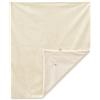 Kaloo - La mia prima copertina per neonati 72x85 cm - Ultra morbida in doppio materiale micro-velluto e pelliccia - Ricamo rondine motivo Vichy - Fin dalla nascita