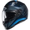 HJC Casco moto i70 TAS MC2, Nero/Blu, M