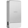Belkin UltraCharge Power Bank 10000 mAh Qi2 25W, Caricatore Portatile, Magnetico, Sottile, Cavo USBC Incluso, Power Bank a Ricarica Rapida per iPhone, AirPods, Galaxy, Pixel, iPad, MacBook Air, Bianco