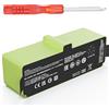 Morpilot Batteria di Ricambio per IRobot Roomba 7000mAh - Compatibile Roomba 900/800/700/600/500 Series 980 981 985 971 967 966 965 960 896 895 886 880 870 860 780 760 692 671 620 606 605 550 530 520