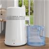 GarveeHome Distillatore d'acqua 6L, 1 litro all'ora, 900 W macchina per acqua distillata con spegnimento automatico, rimozione delle impurità, interno in acciaio 304, purificatore d'acqua portatile per case