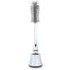 Nuby Scovolino Biberon e Tettarelle 2 in 1 Silicone, con Scolabiberon