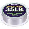 MORRIS VARIVAS Shock Leader Fluorocarbon 30m Naturale 12-130lb Fr Giappone