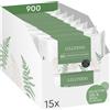 Lillydoo Salviettine naturali LILLYDOO, 900 pz, delicate sulla pelle | Tessuto 100% senza