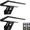 JESLED Luce Solare LED Esterno, [2 Pezzi] 90 LED Faretti Solari a LED da Esterno