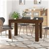 vidaXL Tavolo da Pranzo Rovere Marrone 120x60x76 cm Legno Multistrato