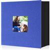Lanpn Album Fotografico 10x15 600 Tasche, Biancheria Album Foto Portafoto Vertic