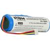 vhbw Batteria per Garmin GAA003, GAA002, Alpha 100, T5, Alpha, GAA004, DC50 2600mAh