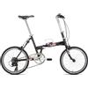 Torpado BICI TORPADO T1550 FLAT PIEGHIEVOLE FOLDING 20" NERO ALLUMINIO V-BRAKE 8V