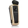 Bronzi Fineblue F910 - Auricolari Bluetooth Smartphone Con Clip - Filo Retrattile In Ea