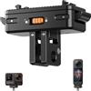 AMAZEAR Supporto a Rilascio Rapido Magnetico per Insta360 X5/X4Air Base in Lega