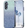 Panxcase Glitter Cover per Samsung Galaxy A17 5G/4G - Custodia Trasparente Bling Disegni