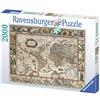 Ravensburger Italy Ravensburger Puzzle 2000 Pezzi, Mappamondo 1650, Collezione Carte e Mappe, Jigsa