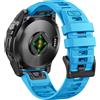 Anbest Cinturino per Garmin Fenix 7/6/6 Pro/5/8 47mm, Cinturino 22mm Quick-fit Silicone