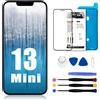 Dinow Display per iPhone 13 Mini LCD Sostituzione Schermo 5.4" LCD di Ricambio S