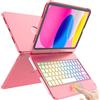 TQQ Cover iPad 10 Generazione con Tastiera/(A16) 11 Generation (11/10.9 pollici,