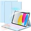 CACOE Cover con Tastiera iPad 11 Generazione (A16) 2025 11" / 10 Generazione 202