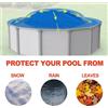 Winter Pool Pillow Copertura piscina gonfiabile pronta per l'inverno misura 120 x 120 cm con fori d