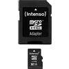 Intenso Scheda di memoria microSDHC da 32 GB, Classe 10 (con Adattatore SD)