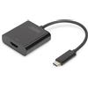 ‎DIGITUS Digitus USB Type-C to HDMI Adapter, 4K@30Hz black
