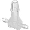 Neolab 0972 a T, 2 x 1.6 - 2.6 mm, 1 x 3, 4.2 mm, colore: naturale (confezione da 10)