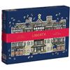 Mudpuppy Press Liberty Tudor Building 750 Piece Shaped Puzzle