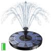 AISITIN Fontana Solare da Giardino Esterno 2,5W con 1200mAh Batteria Fontana Sol