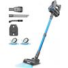 YISORA Aspirapolvere verticale wireless, aspirapolvere a bastone ultra leggero 20Kpa...