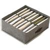 Cassettiera Pieghevole Non Tessuto per Organizzazione Armadio Doppia Design