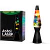 I-TOTAL® - Lampada Lava Spaceship Colorata Effetto Bolle Ipnotico, Design Retrò,